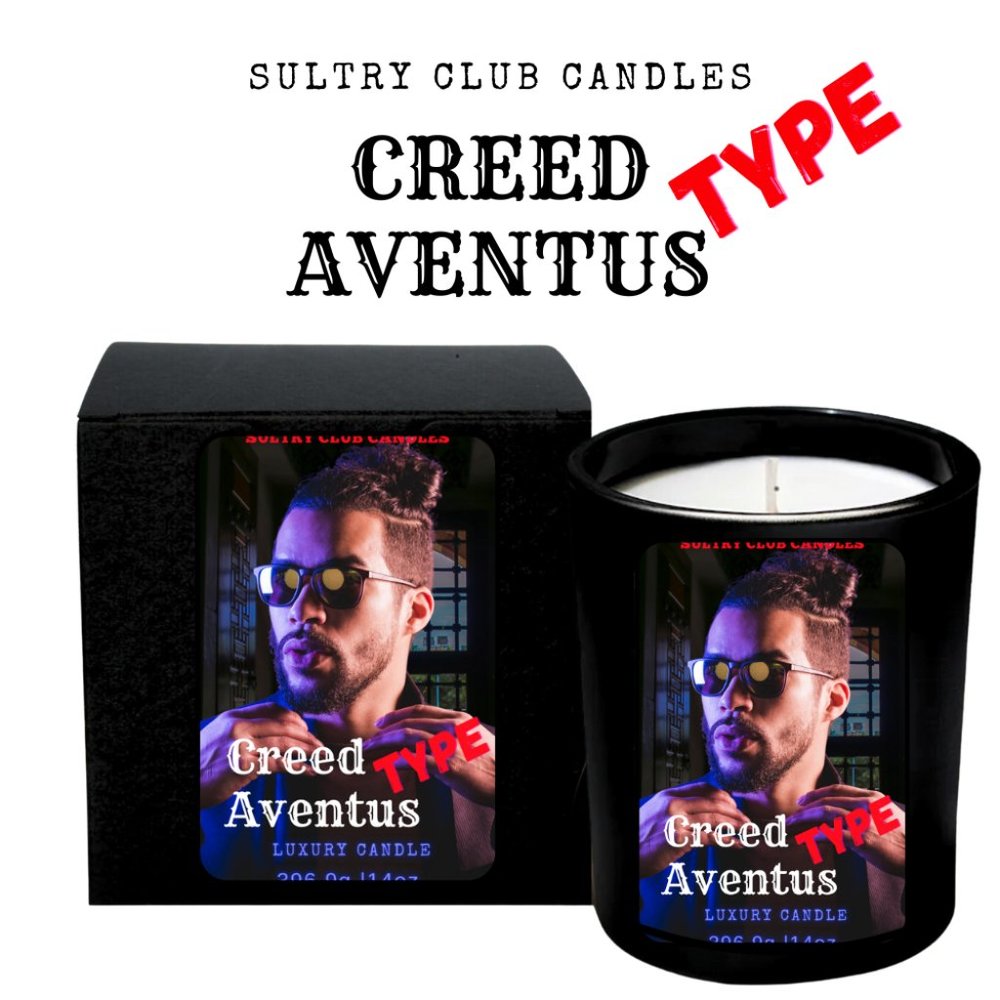 CREED AVENTUS TYPE LUXURY CANDLE